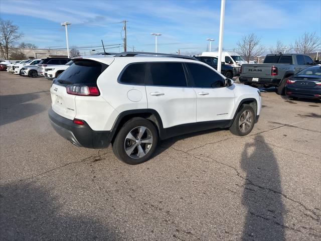 used 2021 Jeep Cherokee car, priced at $19,456