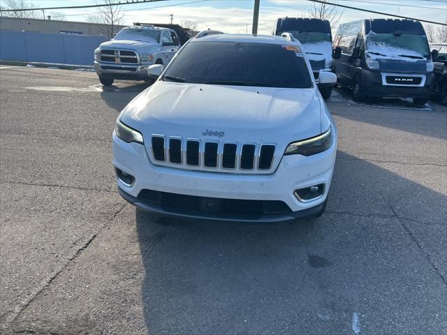 used 2021 Jeep Cherokee car, priced at $19,456