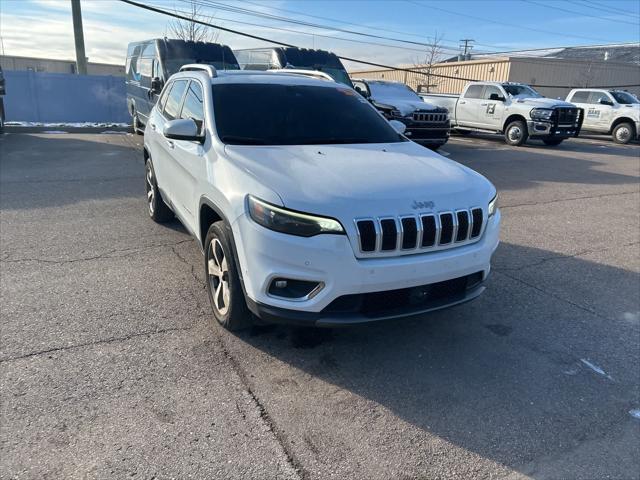 used 2021 Jeep Cherokee car, priced at $19,456