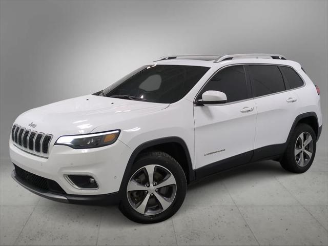 used 2021 Jeep Cherokee car, priced at $18,596