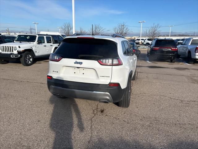 used 2021 Jeep Cherokee car, priced at $19,456