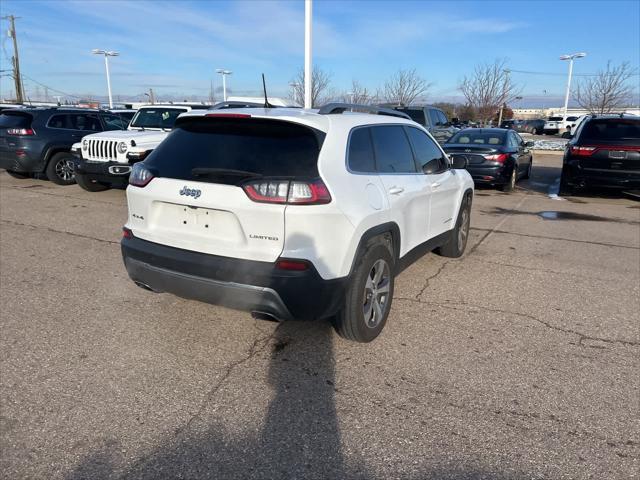 used 2021 Jeep Cherokee car, priced at $19,456