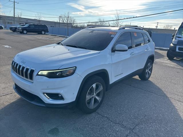 used 2021 Jeep Cherokee car, priced at $19,456