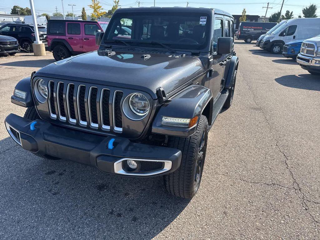 used 2022 Jeep Wrangler Unlimited 4xe car, priced at $32,420