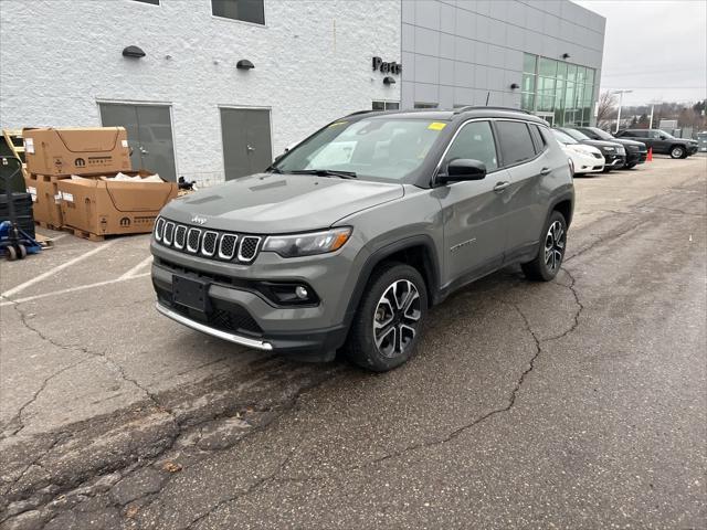 used 2023 Jeep Compass car, priced at $19,023