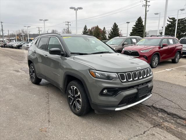 used 2023 Jeep Compass car, priced at $19,023