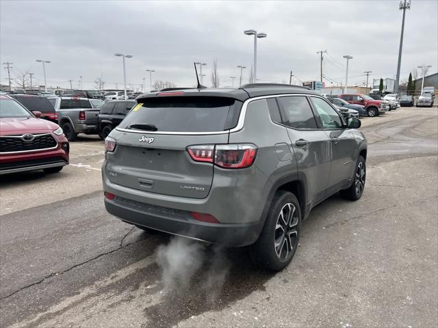 used 2023 Jeep Compass car, priced at $19,023