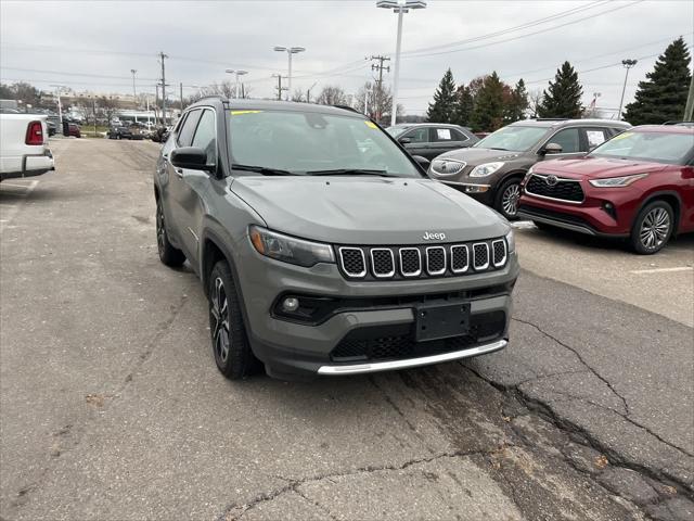 used 2023 Jeep Compass car, priced at $19,023