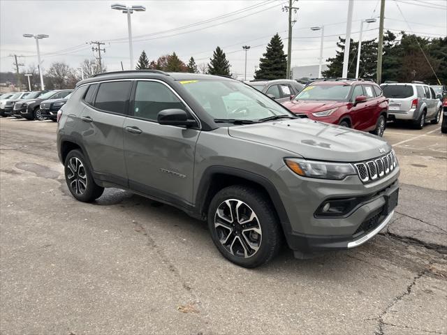 used 2023 Jeep Compass car, priced at $19,023