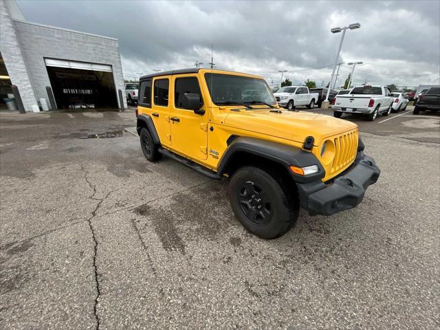 used 2018 Jeep Wrangler Unlimited car, priced at $21,983
