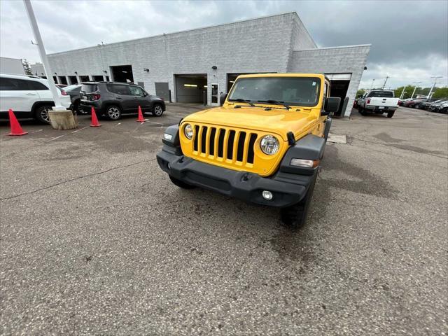 used 2018 Jeep Wrangler Unlimited car, priced at $21,983