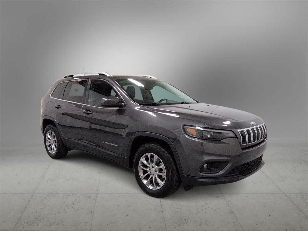 used 2021 Jeep Cherokee car, priced at $19,403
