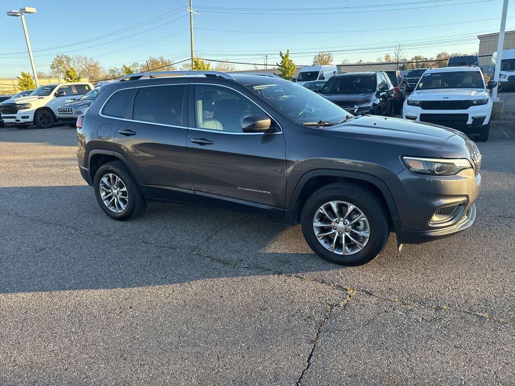 used 2021 Jeep Cherokee car, priced at $19,924