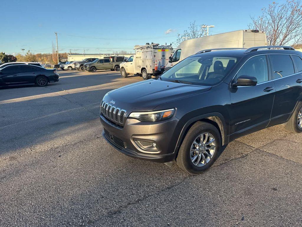 used 2021 Jeep Cherokee car, priced at $19,924