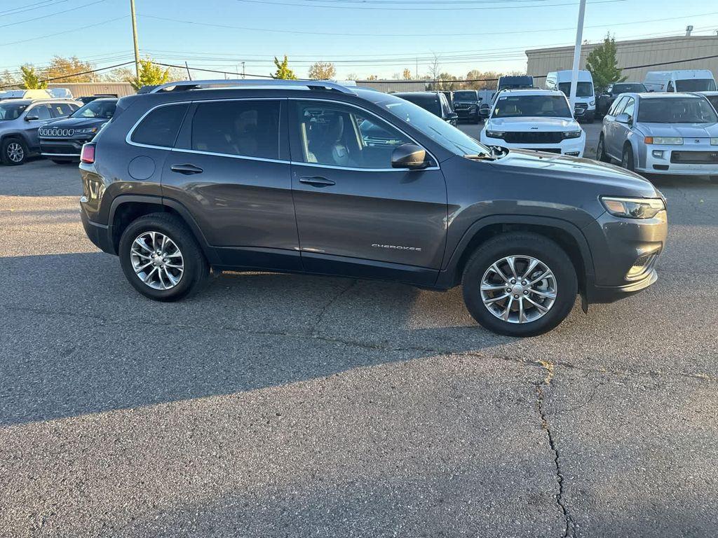 used 2021 Jeep Cherokee car, priced at $19,924