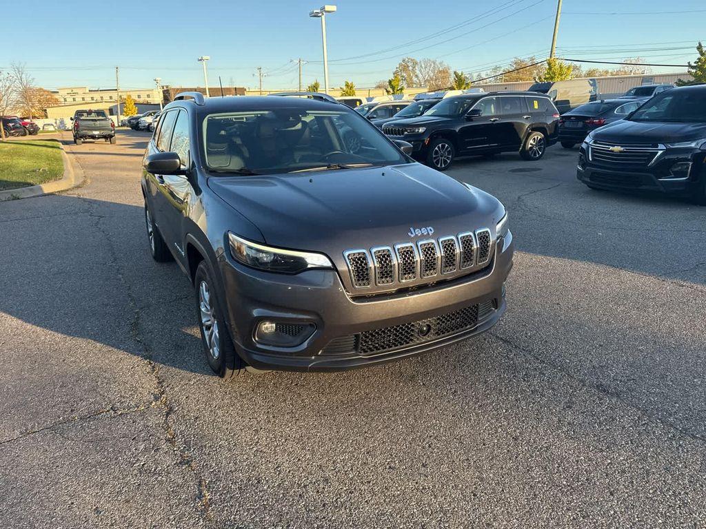 used 2021 Jeep Cherokee car, priced at $19,924