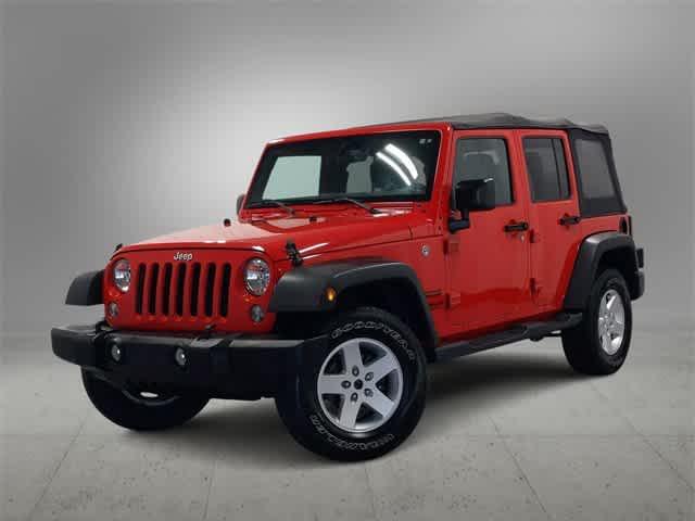 used 2016 Jeep Wrangler Unlimited car, priced at $16,571