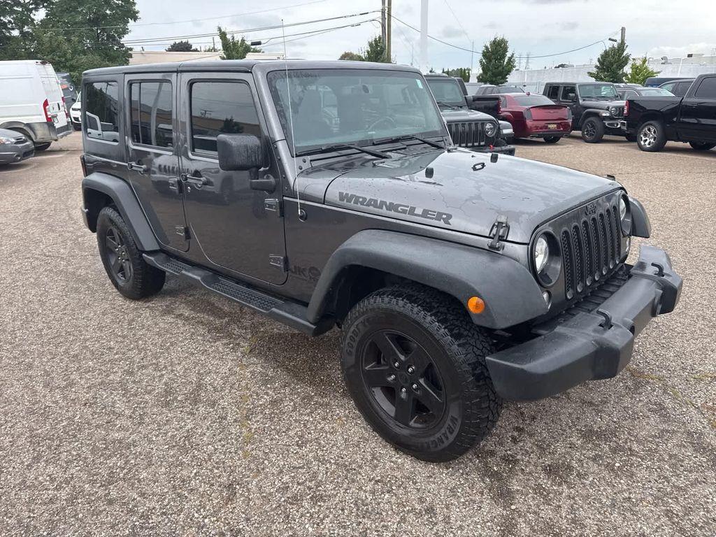 used 2018 Jeep Wrangler JK Unlimited car, priced at $18,964