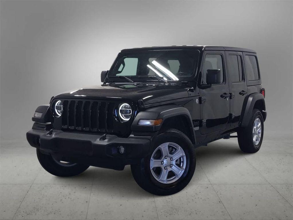 used 2021 Jeep Wrangler Unlimited car, priced at $29,446