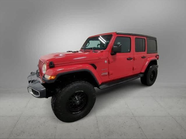 used 2020 Jeep Wrangler Unlimited car, priced at $23,422