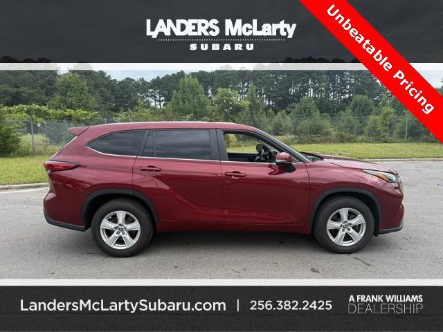 used 2023 Toyota Highlander car, priced at $29,000