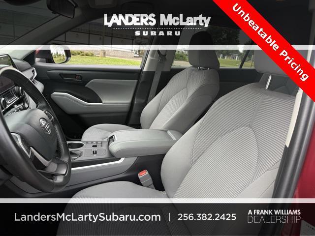 used 2023 Toyota Highlander car, priced at $29,000