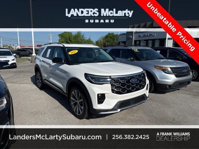 used 2025 Ford Explorer car, priced at $49,900