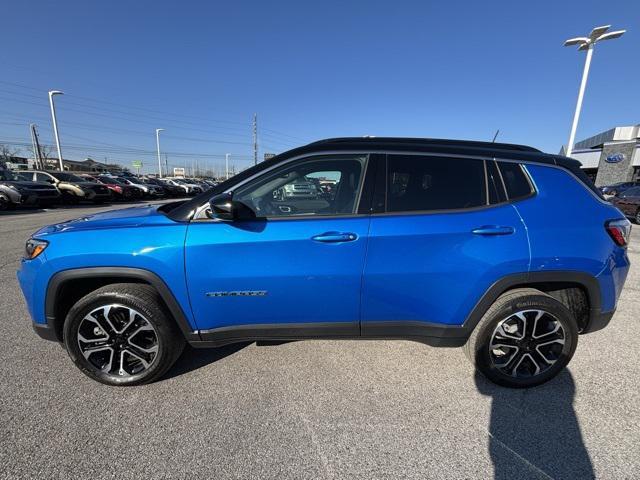 used 2023 Jeep Compass car, priced at $24,339