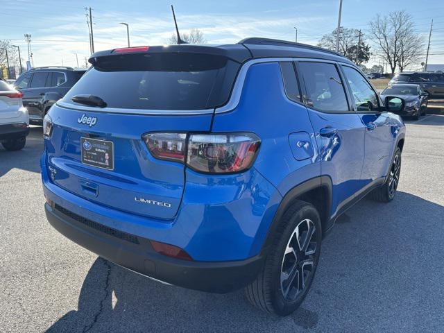 used 2023 Jeep Compass car, priced at $24,339