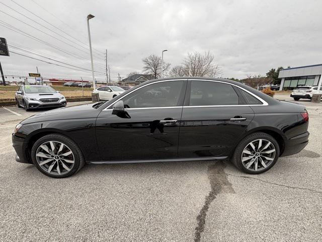 used 2021 Audi A4 car, priced at $25,000