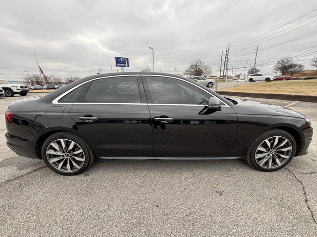 used 2021 Audi A4 car, priced at $25,000