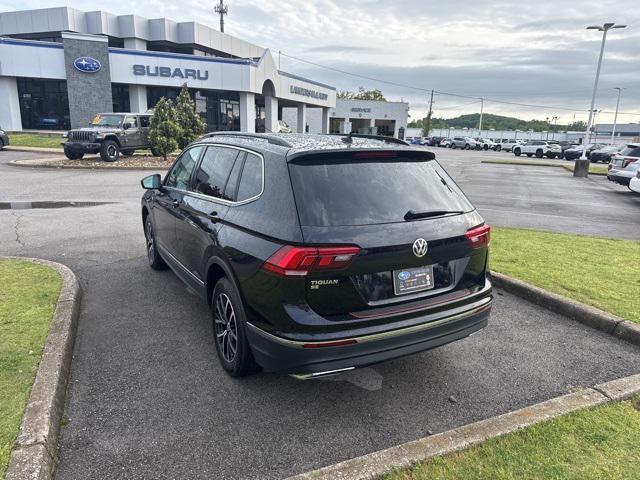 used 2021 Volkswagen Tiguan car, priced at $17,781