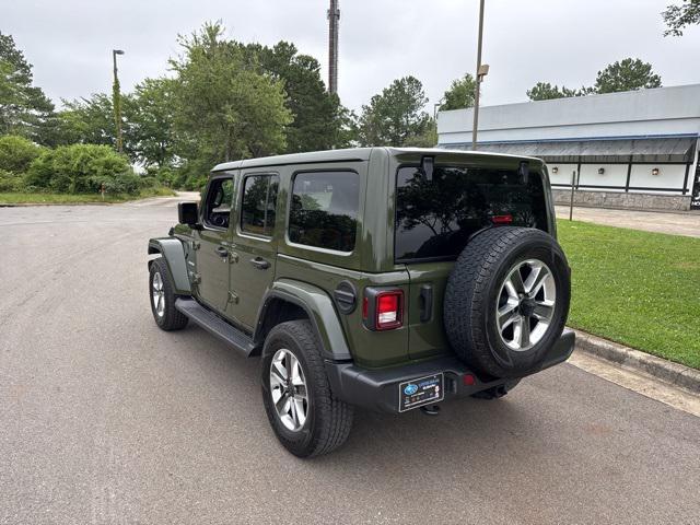 used 2022 Jeep Wrangler Unlimited car, priced at $36,000