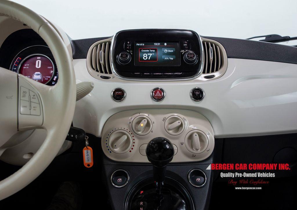 used 2017 FIAT 500 car, priced at $14,999