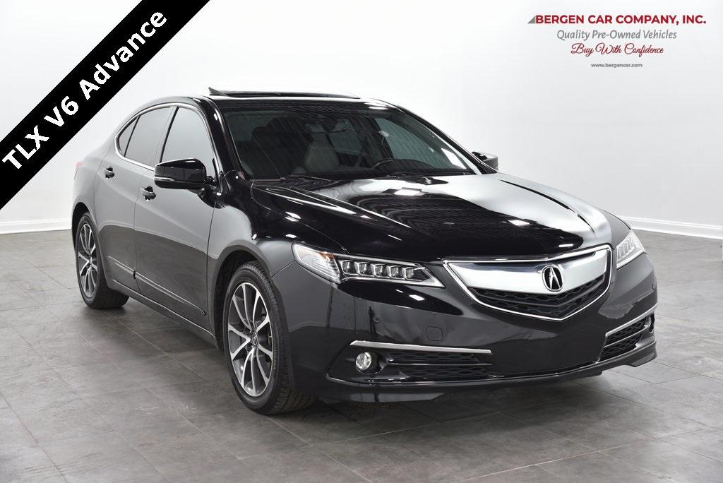 used 2015 Acura TLX car, priced at $15,999