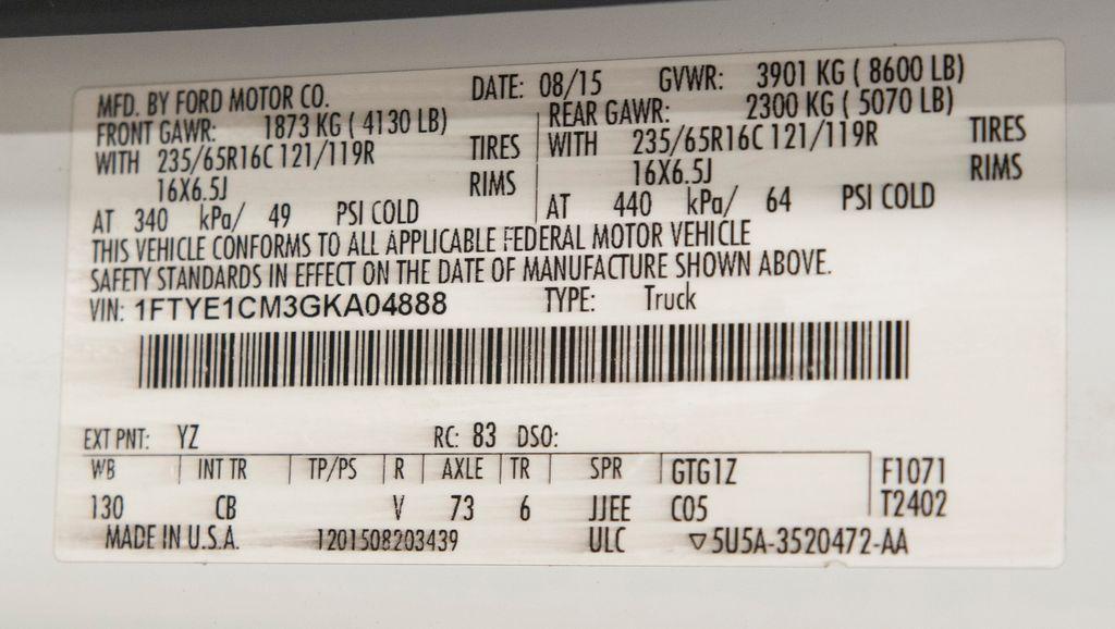 used 2016 Ford Transit-150 car, priced at $19,999