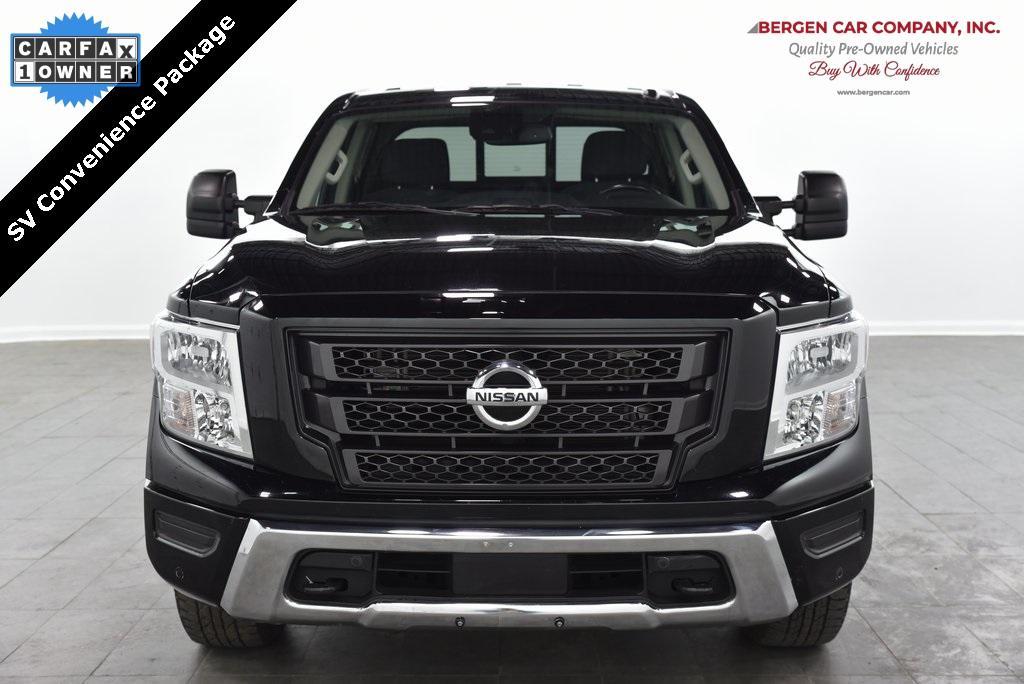 used 2021 Nissan Titan car, priced at $28,499