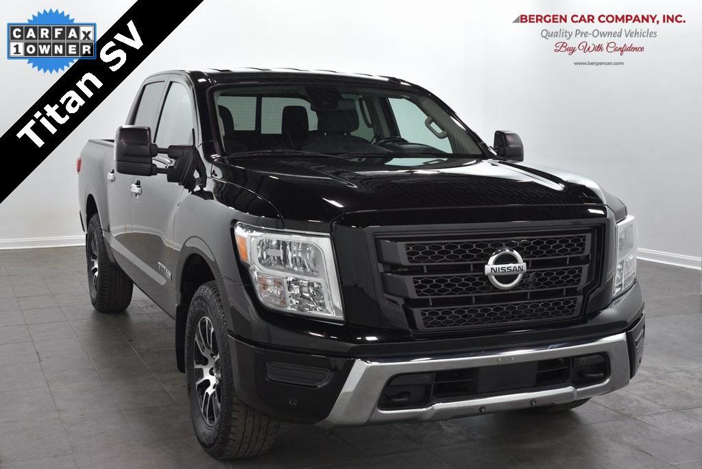 used 2021 Nissan Titan car, priced at $28,999