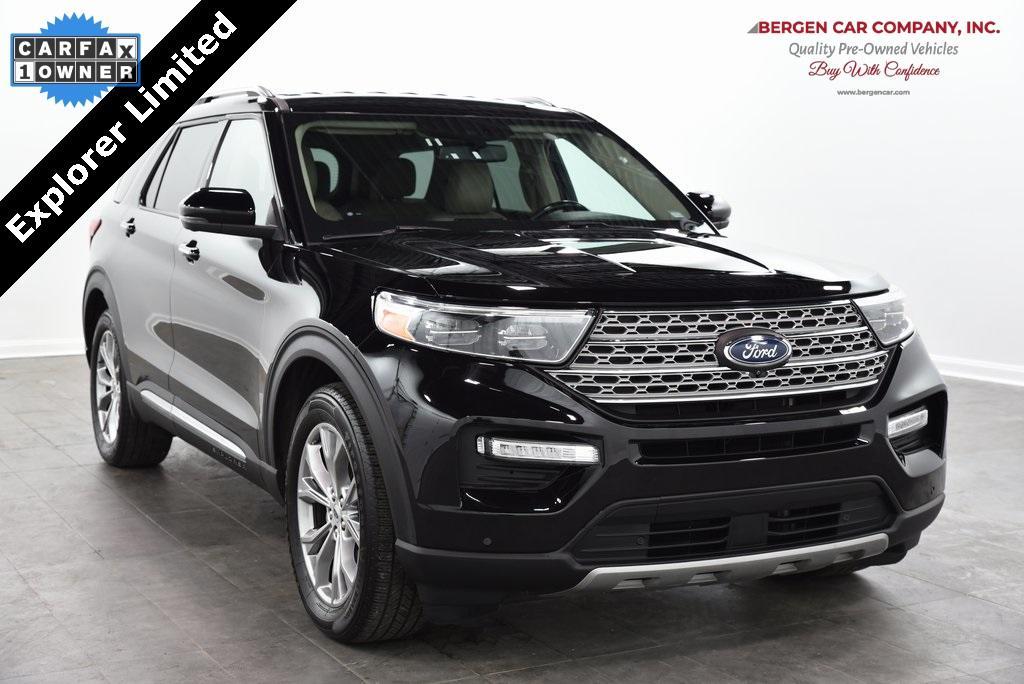 used 2022 Ford Explorer car, priced at $24,999