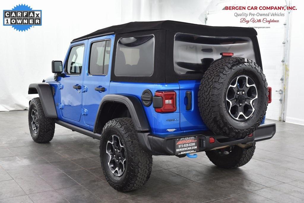 used 2022 Jeep Wrangler Unlimited 4xe car, priced at $34,999