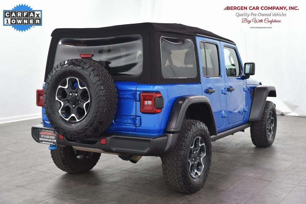 used 2022 Jeep Wrangler Unlimited 4xe car, priced at $29,999