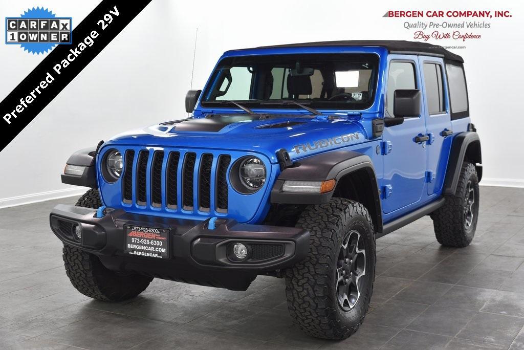 used 2022 Jeep Wrangler Unlimited 4xe car, priced at $29,999