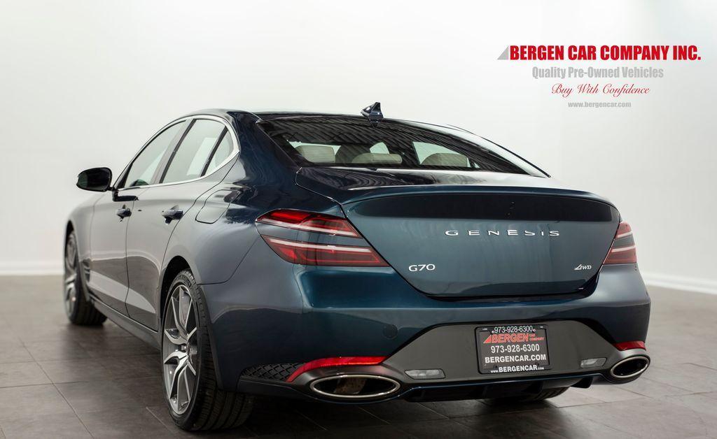 used 2024 Genesis G70 car, priced at $31,636