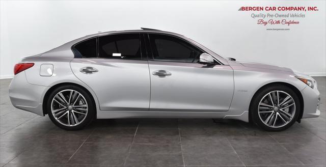 used 2014 INFINITI Q50 Hybrid car, priced at $14,999