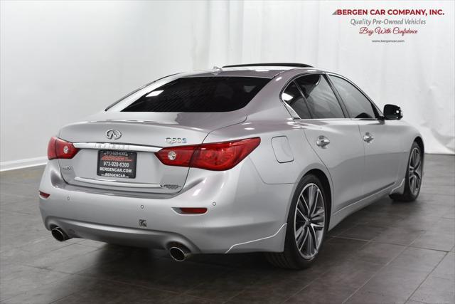 used 2014 INFINITI Q50 Hybrid car, priced at $14,999