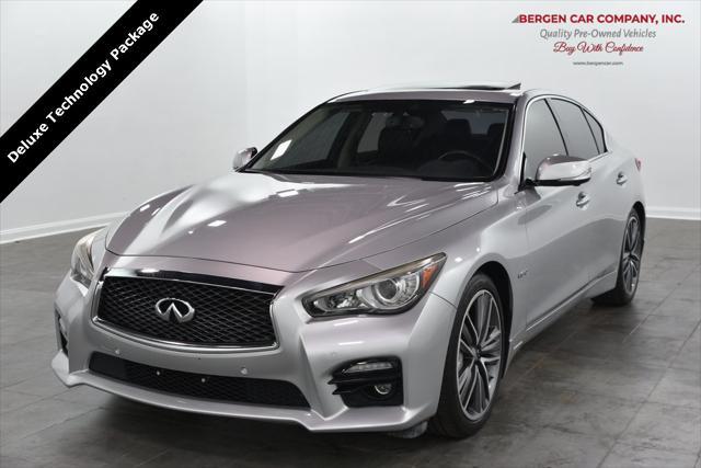 used 2014 INFINITI Q50 Hybrid car, priced at $14,999