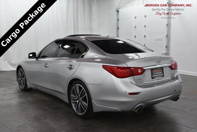 used 2014 INFINITI Q50 Hybrid car, priced at $14,999