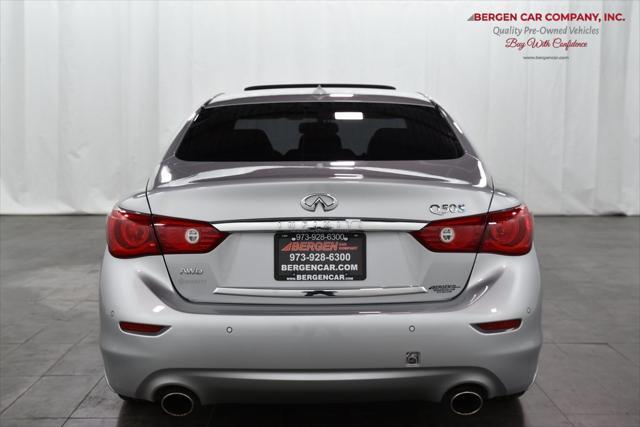 used 2014 INFINITI Q50 Hybrid car, priced at $14,999