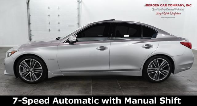 used 2014 INFINITI Q50 Hybrid car, priced at $14,999