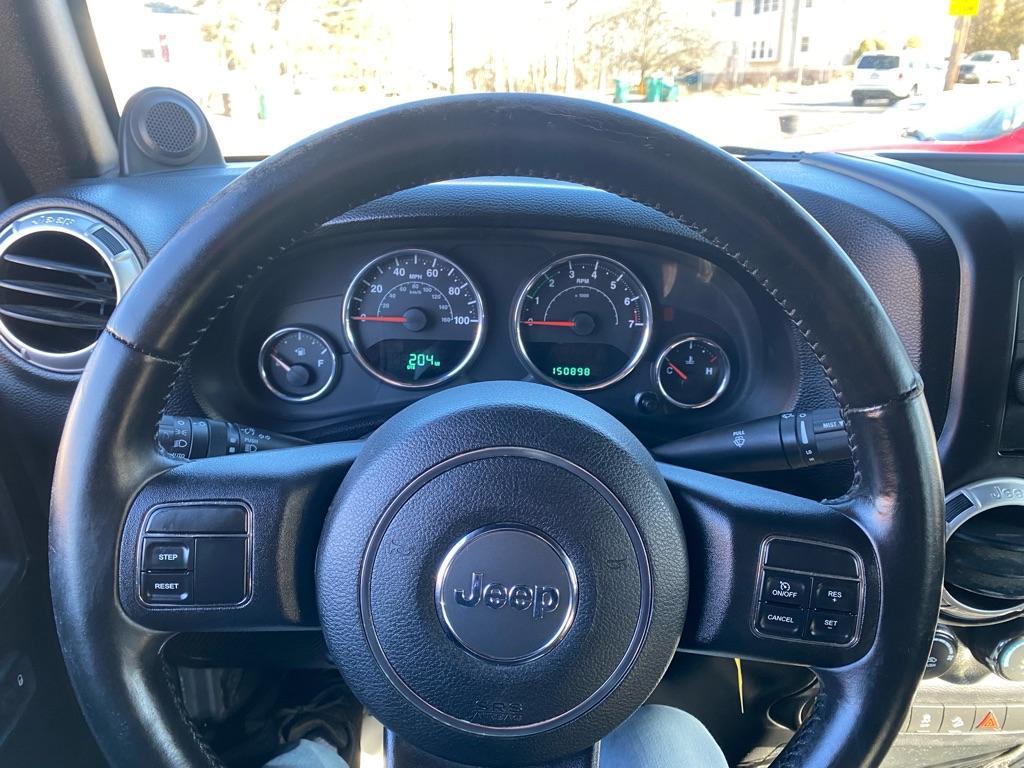 used 2013 Jeep Wrangler Unlimited car, priced at $15,500